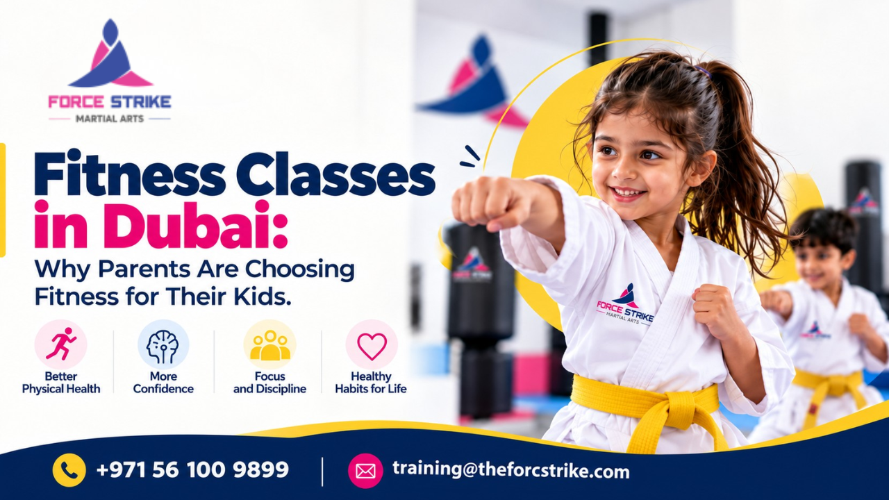 Fitness Classes in Dubai for improving strength, stamina, flexibility, and overall fitness with professional training.